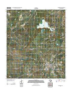 Groesbeck Texas Historical topographic map, 1:24000 scale, 7.5 X 7.5 Minute, Year 2013