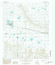 Groom Texas Historical topographic map, 1:24000 scale, 7.5 X 7.5 Minute, Year 1983