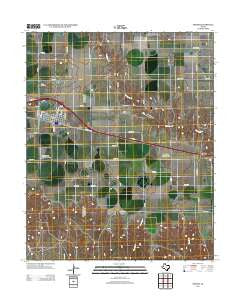 Groom Texas Historical topographic map, 1:24000 scale, 7.5 X 7.5 Minute, Year 2012