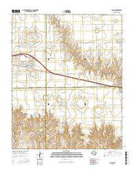 Groom Texas Current topographic map, 1:24000 scale, 7.5 X 7.5 Minute, Year 2016