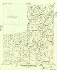 Grosvenor Texas Historical topographic map, 1:62500 scale, 15 X 15 Minute, Year 1927