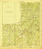 Grosvenor Texas Historical topographic map, 1:62500 scale, 15 X 15 Minute, Year 1927