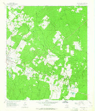 Groveton East Texas Historical topographic map, 1:24000 scale, 7.5 X 7.5 Minute, Year 1963