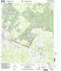 Groveton East Texas Historical topographic map, 1:24000 scale, 7.5 X 7.5 Minute, Year 2004