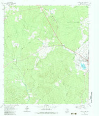 Groveton West Texas Historical topographic map, 1:24000 scale, 7.5 X 7.5 Minute, Year 1963