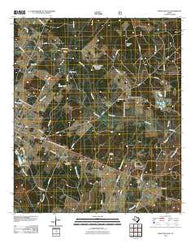 Groveton East Texas Historical topographic map, 1:24000 scale, 7.5 X 7.5 Minute, Year 2010