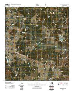 Groveton East Texas Historical topographic map, 1:24000 scale, 7.5 X 7.5 Minute, Year 2010