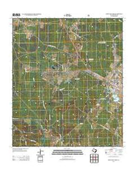 Groveton West Texas Historical topographic map, 1:24000 scale, 7.5 X 7.5 Minute, Year 2013