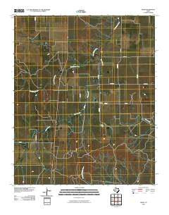 Grow Texas Historical topographic map, 1:24000 scale, 7.5 X 7.5 Minute, Year 2010