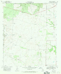 Grow NW Texas Historical topographic map, 1:24000 scale, 7.5 X 7.5 Minute, Year 1968