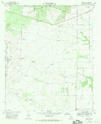 Grow NW Texas Historical topographic map, 1:24000 scale, 7.5 X 7.5 Minute, Year 1968