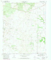 Grow NW Texas Historical topographic map, 1:24000 scale, 7.5 X 7.5 Minute, Year 1968