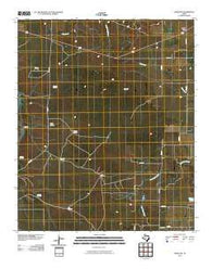 Grow NW Texas Historical topographic map, 1:24000 scale, 7.5 X 7.5 Minute, Year 2010