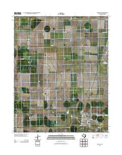 Gruver Texas Historical topographic map, 1:24000 scale, 7.5 X 7.5 Minute, Year 2012