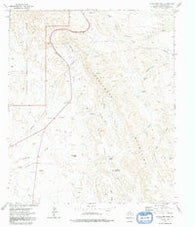 Guadalupe Pass Texas Historical topographic map, 1:24000 scale, 7.5 X 7.5 Minute, Year 1973