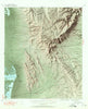 Guadalupe Peak Texas Historical topographic map, 1:62500 scale, 15 X 15 Minute, Year 1933
