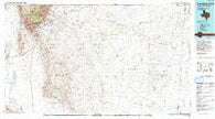 Guadalupe Peak Texas Historical topographic map, 1:100000 scale, 30 X 60 Minute, Year 1993