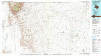 Guadalupe Peak Texas Historical topographic map, 1:100000 scale, 30 X 60 Minute, Year 1993