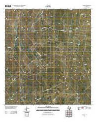 Guerra Texas Historical topographic map, 1:24000 scale, 7.5 X 7.5 Minute, Year 2010