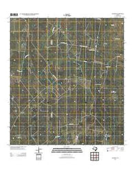 Guerra Texas Historical topographic map, 1:24000 scale, 7.5 X 7.5 Minute, Year 2012