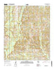 Gum Springs Texas Current topographic map, 1:24000 scale, 7.5 X 7.5 Minute, Year 2016