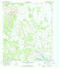 Gunsight Draw NE Texas Historical topographic map, 1:24000 scale, 7.5 X 7.5 Minute, Year 1970