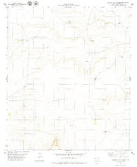 Gunsight Hills North Texas Historical topographic map, 1:24000 scale, 7.5 X 7.5 Minute, Year 1979