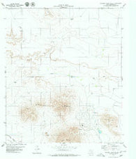 Gunsight Hills South Texas Historical topographic map, 1:24000 scale, 7.5 X 7.5 Minute, Year 1979
