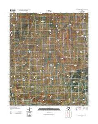 Gunsight Draw Texas Historical topographic map, 1:24000 scale, 7.5 X 7.5 Minute, Year 2012