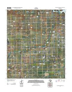 Gunsight Draw SE Texas Historical topographic map, 1:24000 scale, 7.5 X 7.5 Minute, Year 2012