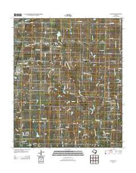 Gunter Texas Historical topographic map, 1:24000 scale, 7.5 X 7.5 Minute, Year 2013