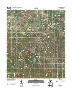 Gustine Texas Historical topographic map, 1:24000 scale, 7.5 X 7.5 Minute, Year 2012