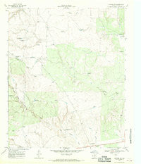 Guthrie NW Texas Historical topographic map, 1:24000 scale, 7.5 X 7.5 Minute, Year 1967