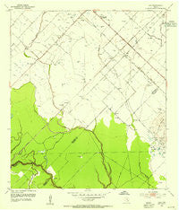 Guy Texas Historical topographic map, 1:24000 scale, 7.5 X 7.5 Minute, Year 1953
