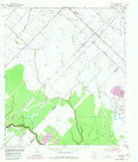 Guy Texas Historical topographic map, 1:24000 scale, 7.5 X 7.5 Minute, Year 1953