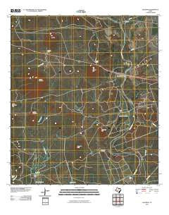 Hacienda Texas Historical topographic map, 1:24000 scale, 7.5 X 7.5 Minute, Year 2010