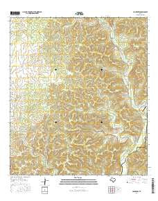 Hackberry Texas Current topographic map, 1:24000 scale, 7.5 X 7.5 Minute, Year 2016