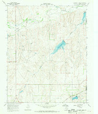 Hackberry Creek Texas Historical topographic map, 1:24000 scale, 7.5 X 7.5 Minute, Year 1967