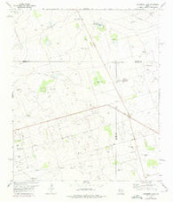 Hackberry Lake Texas Historical topographic map, 1:24000 scale, 7.5 X 7.5 Minute, Year 1968