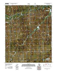 Hackberry Creek Texas Historical topographic map, 1:24000 scale, 7.5 X 7.5 Minute, Year 2010
