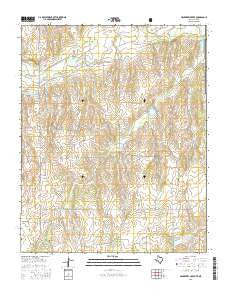 Hackberry Creek Texas Current topographic map, 1:24000 scale, 7.5 X 7.5 Minute, Year 2016