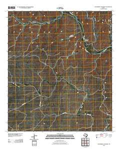 Hackberry Crossing Texas Historical topographic map, 1:24000 scale, 7.5 X 7.5 Minute, Year 2010
