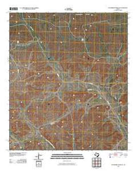 Hackberry Draw NE Texas Historical topographic map, 1:24000 scale, 7.5 X 7.5 Minute, Year 2010