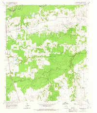 Hagansport Texas Historical topographic map, 1:24000 scale, 7.5 X 7.5 Minute, Year 1964