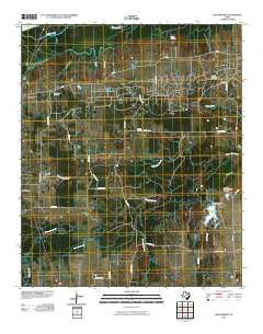 Hagansport Texas Historical topographic map, 1:24000 scale, 7.5 X 7.5 Minute, Year 2010