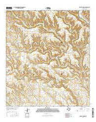 Hagler Canyon Texas Current topographic map, 1:24000 scale, 7.5 X 7.5 Minute, Year 2016