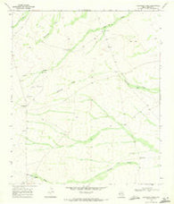 Halamicek Ranch Texas Historical topographic map, 1:24000 scale, 7.5 X 7.5 Minute, Year 1968