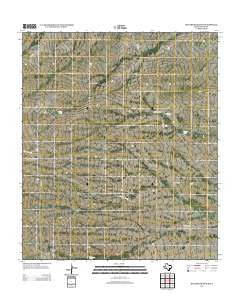 Halamicek Ranch Texas Historical topographic map, 1:24000 scale, 7.5 X 7.5 Minute, Year 2012