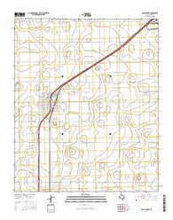Hale Center Texas Current topographic map, 1:24000 scale, 7.5 X 7.5 Minute, Year 2016