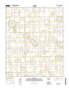Hale Center SW Texas Current topographic map, 1:24000 scale, 7.5 X 7.5 Minute, Year 2016